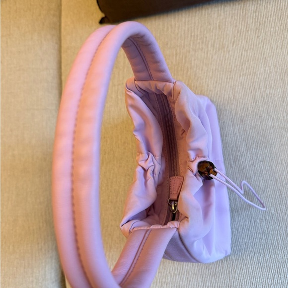 STAUD Felix Shoulder Bag - Nylon - Elegant Lavender Women's Bag - Picture 5 of 7